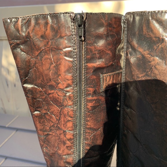 BORN Gibb Knee High Riding Boot/Wide Calf Size 9.5 - Picture 6 of 14